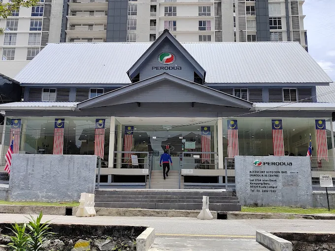 Perodua Service Center branch building exterior